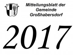 Mitteilungsblätter des Jahrgangs 2017