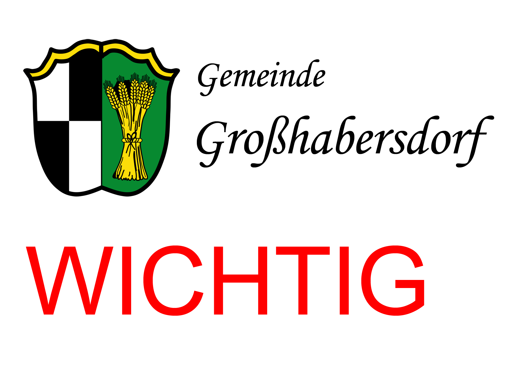 Gemeinde Großhabersdorf - WICHTIG